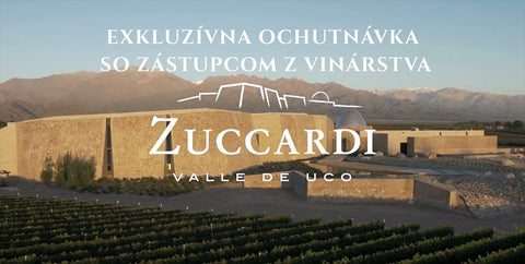 Exkluzívna ochutnávka so zástupcom z vinárstva Zuccardi Valle de Uco