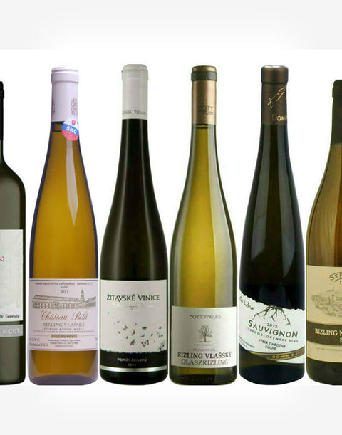 6x Slovenské biele pre fajnšmekrov
