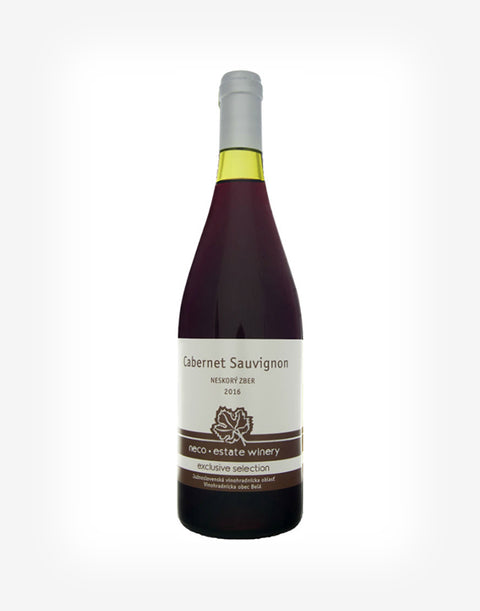 Cabernet Sauvignon , neskorý zber 2016