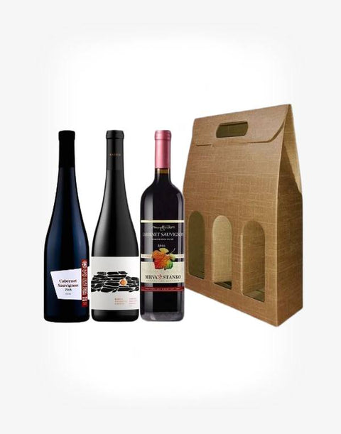 3 x slovenský Cabernet Sauvignon v darčekovom balení
