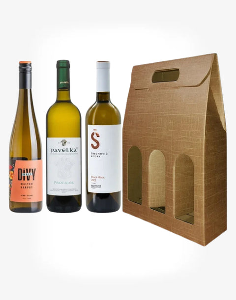 3x Slovenský Pinot blanc v darčekovom balení