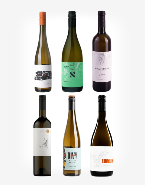 Spoznaj Slovensko - aromatické vína set 6 fl
