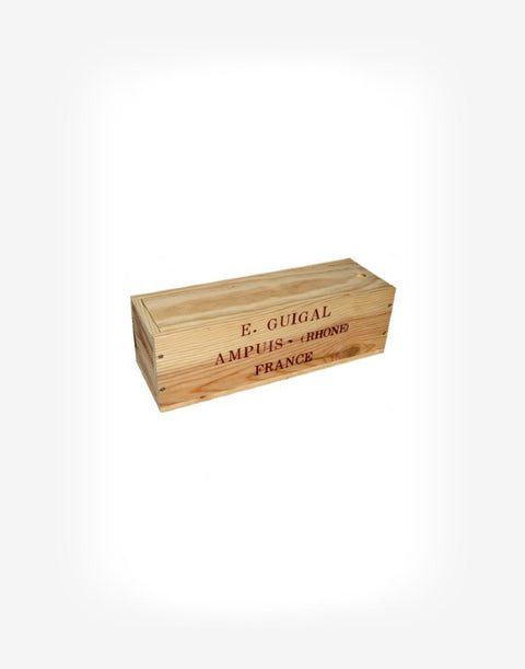 Drevený box E.Guigal na 1 fľašu