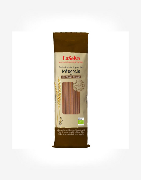 Semolinové celozrnné špagety Organic 500g