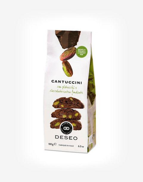 Extra čokoládové Cantuccini s celými pistáciami 180 g