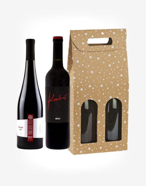 2x Slovenský Merlot v darčekovom balení