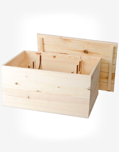 Drevený box na 6 fliaš