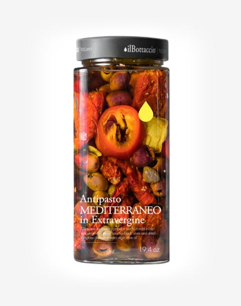 ANTIPASTO MEDITERRANEO v extra panenskom olivovom oleji 1,5kg