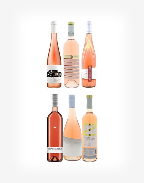 Osviežujúce ružové Cabernety - degustačný set /6 fl./