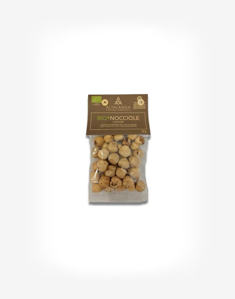 BIO pražené lieskovce z Piemontu 50g