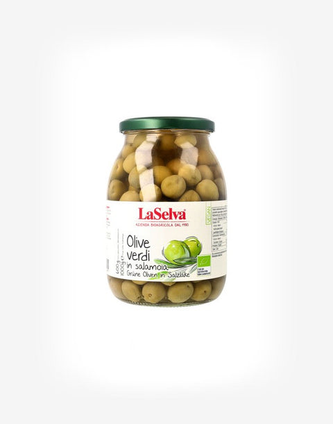 Zelené olivy v slanom náleve 1 kg