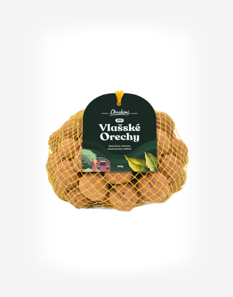 BIO slovenské Vlašské orechy v škrupine 0,5kg