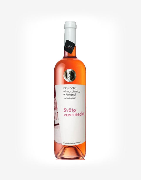 Svätovavrinecké rosé 2020, polosuché