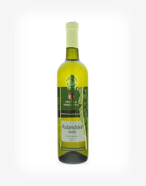 Rulandské šedé BIO 2018