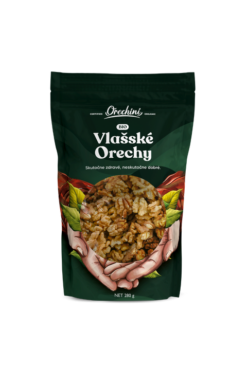 BIO slovenské Vlašské orechy  lúpané 140g