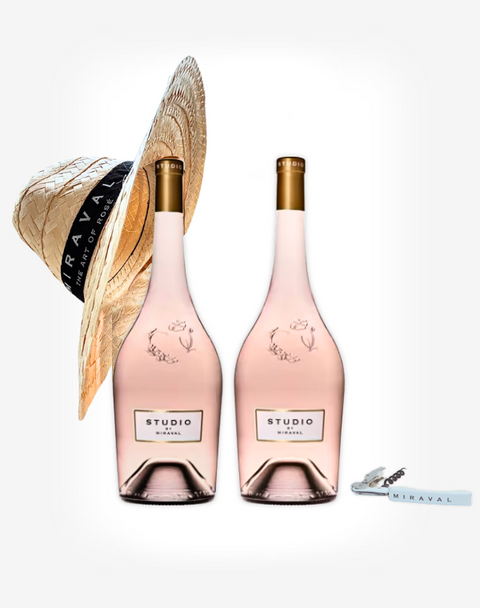 Studio by Miraval Rosé 2x  +otvárač a klobúk gratis