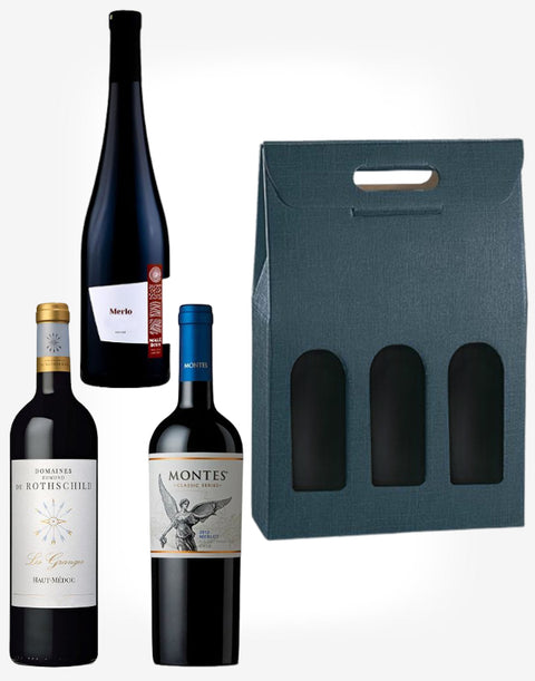 Skvelý Merlot 3fl. v darčekovom balení
