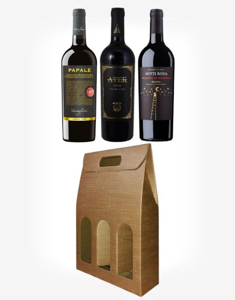 TOP Primitivo 3fl. v darčekovom balení