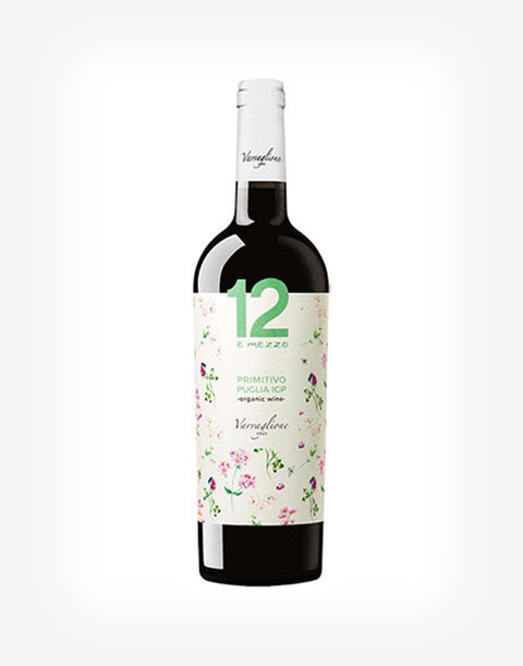 Primitivo Puglia "12 e mezzo" organic IGP 2022