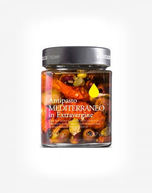 ANTIPASTO MEDITERRANEO v extra panenskom olivovom oleji 280g